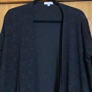 EUC Lularoe Black medium Sarah
